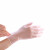 易美丽诺 LK3108一次性透明PVC手套餐饮加工手套防水防油污清洁手套100只/盒无粉透明M码