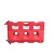 龙兴 交通道路施工塑料水马防撞警示设施水马-1400*750*160*320红色	