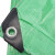 上柯 D4020 果绿色加厚防雨布 6X8m 防水防晒遮阳棚布苫布盖布彩条布PE塑料布