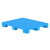 定制欧标塑料托盘叉车塑胶卡板货架仓库货物地垫防潮板垫板堆货平 1.4米x1.2米平板特厚23.g