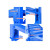 DLGYP加厚中型仓储副货架 200×60×200=4层 300Kg/层 蓝色