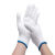 夏季手套棉线尼龙劳保耐磨工地干活防滑工作一次性薄款胶手套 实用耐脏灰纱 96只装