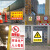 安全标识牌禁止烟火工厂车间提示牌工地警示仓库生产消防标志 灭火器放置点 (PVC板) 15x20cm