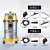 BF501工业吸尘器商用大功率1500W酒店洗车店强吸力吸水机30升 BF5 BF501标配2.5米软管 家商