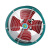 曼影（200-4中速/220V管道式）电机管道式轴流风机220v鼓风机风扇厨房商用高速强力380v工业通风K240