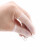 易美丽诺 LK3100 防滑指套一次性乳胶耐磨加厚橡胶手指套 100个/包 切口指套M