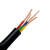 铜芯纯国标电力电缆 YJV4*4 黑色5米