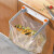 壁挂式垃圾桶垃圾桶厕所卫生间厨房分类收纳桶折叠垃圾袋支架 折叠垃圾架灰色两个装