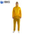 沸耐笙 FNS-23942 劳保PVC薄雨衣雨裤分体套装 黄色XL 1套