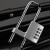阿力牛 AQJ169 伸缩式U型密码锁 加长可调节密码挂锁 防盗窗锁工具箱锁  可调节U型锁