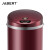 嘉佰特 (JABERT) 智能感应垃圾桶 全自动不锈钢卫生间电动大号带翻盖办公室 9L酒红-充电款 700847