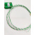 K型热电偶绿白色双绞线测温线欧标感温线波峰焊SMT回流焊传感器 绿色K型公插