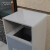 安赛瑞 分类垃圾桶 干湿分类果皮箱 四分类户外物业街道公园景区垃圾箱 灰色 710220