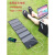 太阳能便携式家用折叠手机电池野外应急充电器充电板户外电源发电 黑色20W 5V