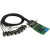 MOXA CP-118U-I 8口RS232/422/485 PCI带隔离 摩莎原装 现货
