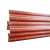 通风管道红色防火阻燃耐高温300度矽胶排烟伸缩软管排风热气抽风 高温硫化内径127mm*4米
