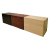 定制储物凳整理柜杂物玩具收纳箱木边几带盖实木家用换鞋凳可坐人 长50宽35高30胡桃色