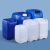 水杉25L乳白色B款特厚透气堆码桶密封化工塑料桶液体肥透气盖双氧水专用桶