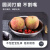 kitshine304不锈钢圆形水果盘果蔬盘浅盘小碟子凉菜调料碟水饺盘水果盘 四种尺寸套装（12/14/18/22）