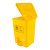 【脚踏30L】废弃口罩黄色医疗垃圾桶脚踏有盖医疗医院利器盒废物桶回收箱大号