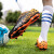 TVAJ梅西C罗新款足球鞋男2022年罗梅西猎鹰长钉草地学生儿童防 和谐号@22031黑红长钉 30码