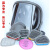 防毒面具防尘喷漆专用化工消防6800全面罩消毒甲毒面罩 7件套 全面具+7号盒
