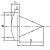 熔石英平凸透镜 D25.4mmF38/30/40/50/60/75/100/125/125/150/ F150mm