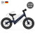 KinderKraft 德国平衡车儿童滑行滑步车无脚踏单车两轮1-3岁 复古蓝充气款【80-110CM适用】