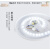 CDN西顿照明LED吸顶灯CEX18-03-08 18W锋芒 风影银边超薄 CEX24-10 超薄 24W 3000K