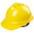 安全帽工地施工建筑电力abs劳保国标透气加厚头盔防护帽定制印字 V型经典款橙色