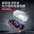 胜丽硅胶防毒面具工业粉尘/苯/有机气体喷漆印刷农药喷漆防毒面罩防尘毒口罩M7502+M6001