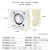 -R 温控器 温度调节仪 指针式温控仪 E5C2 烤箱调温 送底座 普通款K型0~400度