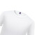 共泰 短袖工作服 文化衫 夏季圆领纯色T恤 聚会团队服 透气舒适休闲 白色 4XL码/190