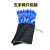 喷砂机专用手套 帆布橡胶超耐磨 手动喷沙机手套大小可 黑颗粒左手一只 XL
