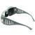 自动变光电焊面罩眼镜电焊防护面屏头戴式氩弧焊焊工帽烧焊接防护 墨绿眼镜【1副】