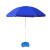 工品库 户外大伞 遮阳伞摆摊伞大型雨伞沙滩伞 防雨防晒折叠伞 宝蓝3.4米三层架+防风（不含底座）