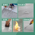 佐佑众工家用地板 加厚耐磨防水 pvc地板贴水泥地贴铺地塑胶垫 地面改造 加厚0.5mm【实木纹】 (1平米)
