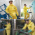 ALPHATEC2300连体防护服耐酸碱防腐蚀实验室危化品运输防酸服防化服工作服 标准型+手套+护目镜 M码