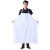 共泰 PVC防水防油围裙 耐弱酸碱 水产食堂工作服 20丝白色薄款
