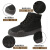 搏峰（BOVFN）保暖御寒特训鞋 防滑耐磨户外登山鞋劳动棉鞋 黑色 2022棉 黑色 45