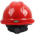 梅思安 10172479 V-Gard500 豪华型红色ABS带透气孔帽壳 超爱戴帽衬 灰针织吸汗带 D型下颚带*1顶 红色