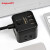 良工USB插座智能魔方电源插座插排插线板转换器新国标立式接线板 4插位3USB全长1.68米黑色 良工XD