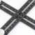 栗鹿六折尺角度折叠尺瓷砖开孔定位器六角木工边尺测量定位工具 六折开孔定位尺1把黑色