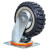 冰禹 BYlj-300 重型尼龙脚轮 聚氨酯脚轮 高强度风火轮工业轮子 6寸（2转向+2定向）