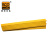 爱柯部落 PVC地板砖边条配件 50cm×12cm×6.5mm PVC地板砖配件 单独购买不发货 黄色可定制110306