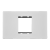 西野（SHARE）揽胜系列 白色118型开关插座面板功能键模块 自由组合搭配118型 一位面板模块
