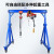 龙门架起重可移动手推简易工字钢吊架行吊1吨3吨小型龙门吊可拆卸 1吨[高3.5米宽3.5米]