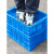 加厚塑料零件盒货架收纳整理箱车间周转框五金配件螺丝分格小盒子 400-160箱450*330*170mm