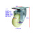 脚轮万向带刹车轮定向轮冰柜加厚重型轮轻便小型机械推车轮万向轮 3寸平板万向带刹车轮