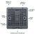 万级（WANJEED）网络面板直通式超五六七类模块网线插座86型面板插座 七类屏蔽单口 灰色1-14665